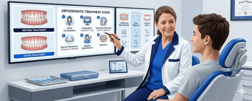 What Patients Should Know About Orthodontic Treatment Before A Crown